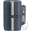 Image de Air Fryer Ninja Double Stack XL 6-en-1 9,5 L avec thermosonde Bleu cyber space | SL451EUCYD 