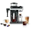 Image de Machine Ã  cafÃ© Ninja Prestige 2-en-1 CafÃ© filtre et Capsules avec mousseur intÃ©grÃ© - Noir CFN802EU