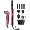 Image de Styler et sèche-cheveux 5-en-1 Shark FlexStyle édition limitée Cerise noire | HD456CREU 