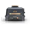 Image de Barbecue électrique et fumoir Ninja Woodfire Pro Connect XL avec housse - Bleu et Or Bleu/Or | OG901EUBL1 