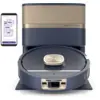 Image de Shark PowerDetect Luxe UV Reveal, robot aspirateur et nettoyeur 2-en-1 Bleu | RV3025XEEUBL 