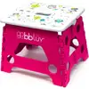 Image de Tabouret pliant pour enfant BBLÜV Stëp 22 x 18 x 18,2 cm rose