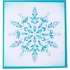 Image de Pochoirs superposables Flocon de neige 4 pcs