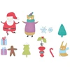 Image de Thinlits Die set Personnages de Noël - 11 pcs