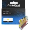 Image de Cartouche compatible Brother LC-3213Y - Jaune - Grande capacité