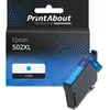 Image de Cartouche compatible Epson 502XL (C13T02W24010) - Cyan - Grande capacité