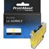 Image de Cartouche compatible Brother LC-3239XLY - Jaune - Grande capacité