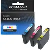 Image de Cartouche compatible Epson 27XL (T2715) - 3 couleurs - Multipack