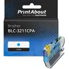 Image de Cartouche compatible Brother LC-3211C - Cyan - Grande capacité