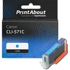 Image de Cartouche compatible Canon CLI-571C - Cyan