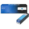 Image de Cartouche compatible HP 991X (M0J90AE) - Cyan - Grande capacité