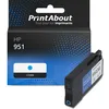 Image de Cartouche compatible HP 951 (CN050AE) - Cyan