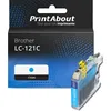 Image de Cartouche compatible Brother LC-121C - Cyan