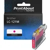 Image de Cartouche compatible Brother LC-121M - Magenta