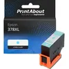 Image de Cartouche compatible Epson 378XL (C13T37954010) - Cyan clair - Grande capacité