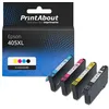 Image de Cartouche compatible Epson 405XL (C13T05H64010) - 4 couleurs - Grande capacité - Multipack