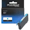 Image de Cartouche compatible Epson 407 (C13T07U240) - Cyan
