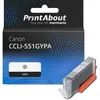 Image de Cartouche compatible Canon CCLI-551GYPA - Gris