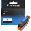 Image de Cartouche compatible Epson 24 (C13T24224012) - Cyan