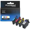 Image de Cartouche compatible Epson 34XL (C13T34764010) - 4 couleurs - Grande capacité - Multipack