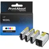 Image de Cartouche compatible HP 903XL (3HZ51AE) - 4 couleurs - Multipack