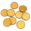 Image de Disques de reliure Gold Or 3 cm 9 pcs