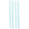 Image de Spirales pour reliure 1,6 cm Aqua 4 pcs