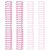 Image de Spirales pour reliure 1,6 cm Rose 4 pcs