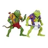 Image de Les Tortues Ninja - Pack 2 Figurines Genghis & Rasputin Frog 18 Cm