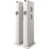 Image de KEF LS60 Wireless Blanc mat - Enceintes Colonnes Amplifiées (la paire)