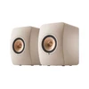 Image de KEF LS50 Wireless 2 Beige Sable - Enceintes Bibliothèques Amplifiées (la paire)
