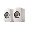 Image de KEF LSX Wireless 2 Blanc coton - Enceintes Bibliothèques Amplifiées (la paire)