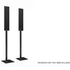 Image de KEF Stand T Series Noir - Pieds d'Enceintes (la paire)