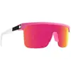 Image de Lunettes de soleil SPY Flynn 5050 (Matte Pink Matte Translucent White - Happy Bronze Pink Mirror) Unisexe