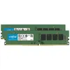 Image de Crucial - DDR4 - kit - 16 Go: 2 x 8 Go - DIMM 288 broches - 3200 MHz / PC4-25600 - CL22 - 1.2 V - mÃ©moire sans tampon - non ECC