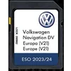 Image de Carte SD Navigation GPS Europe - v21 2023/2024 - compatible avec Volkswagen VW Discovery Pro