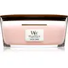 Image de Woodwick Bougie parfumée Coastal Sunset avec mèche en bois (Heartwick) 453 g