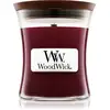 Image de Woodwick Noir Cherry bougie parfumée avec mèche en bois avec mèche en bois 85 g