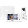 Image de Babyphone VidÃ©o Angelcare Avec DÃ©tÃ©cteur De Mouvements Ac25 Blanc