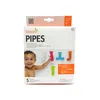 Image de La Puericulture - Boon Pipes 5 Tuyaux Ventouse Avec Accessoires Couleurs Vives  Pour Le Bain