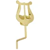 Image de Sml Paris 517l - Lyre Saxophone - CoudÃ©e - Laiton Verni