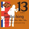 Image de Rotosound Jk13 Jumbo King Medium Cordes Guitare Folk Acoustique 13-56