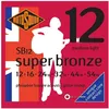 Image de Rotosound Sb12 Super Bronze - Jeu De Cordes Phosphore Bronze Guitare Acoustique - 12-54