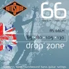 Image de Rotosound Rs66lh Drop Zone - Jeu De Cordes Basse - 65-130