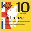 Image de Rotosound Tb10 Tru Bronze - Jeu De Cordes Guitare Acoustique - 10-50