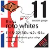 Image de Rotosound R11-54 Roto Whites - Jeu De Cordes Guitare Ãlectrique - 11-54
