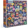 Image de Puzzle The cat and the yarn 1000 pcs