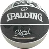 Image de Ballon De Basket Spalding Sketch Jump Sz7 Rubber Basketball Gris Anthracite FoncÃ©