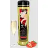 Image de Huile de massage érotique Vin pétillant à la fraise Shunga 240 ml