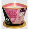 Image de Chandelle de massage Shunga pétales de rose